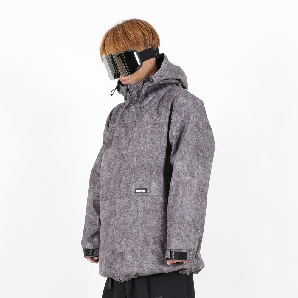 ZIP JACKET STONE WASH BLACK – HIMASS MANIA