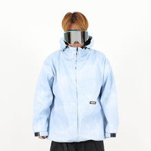 Read the image into the gallery view, ZIP JACKET STONE WASH L.BLUE
