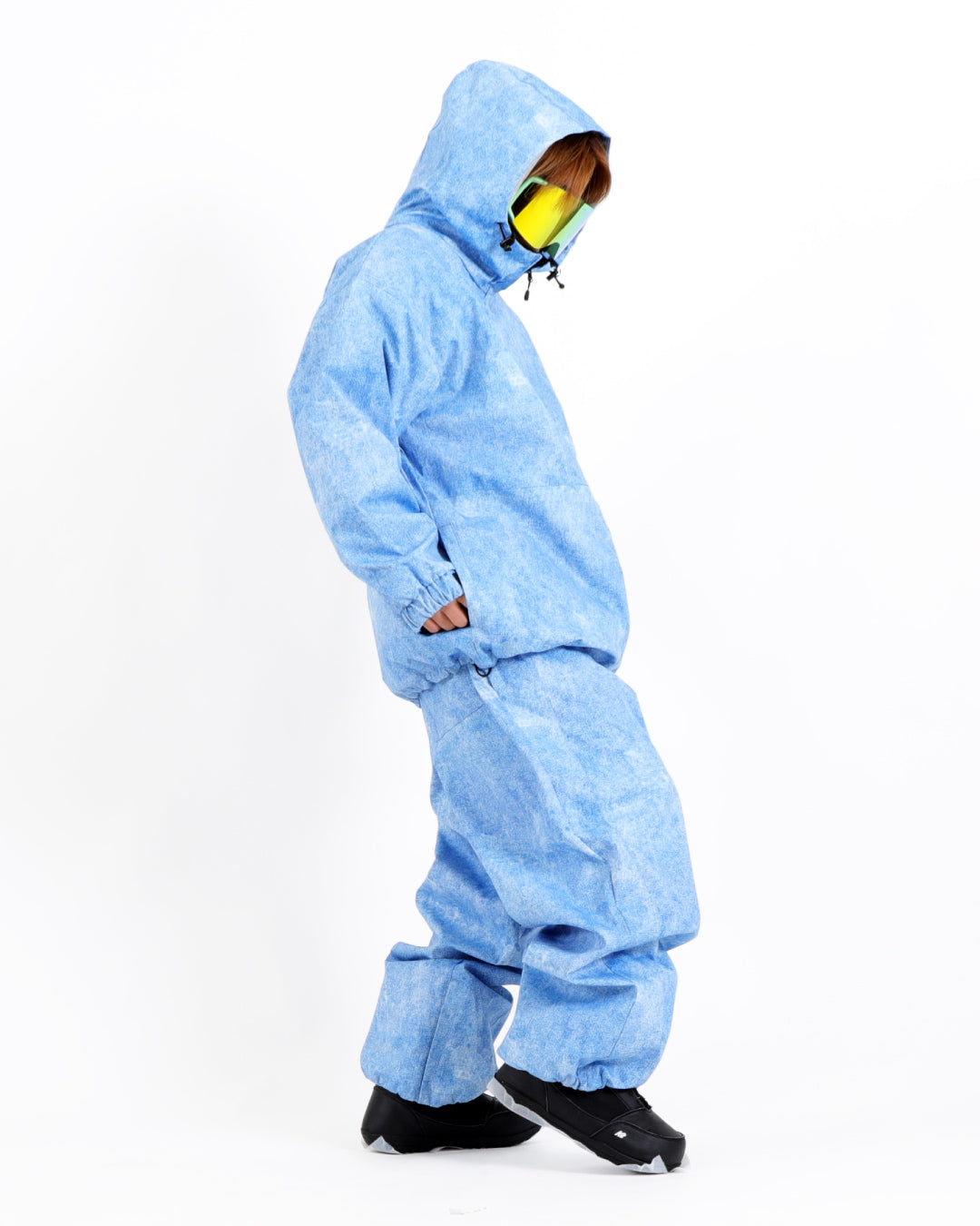 ZIP JACKET STONE WASH BLUE – HIMASS MANIA