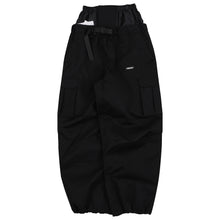 Read the image into the gallery view, CARGO PANTS BLACK
