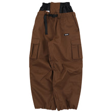 Read the image into the gallery view, CARGO PANTS D.BROWN
