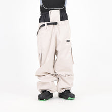 Read the image into the gallery view, CARGO PANTS ECRU BEIGE
