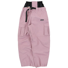 Read the image into the gallery view, CARGO PANTS LAVENDER MAUVE
