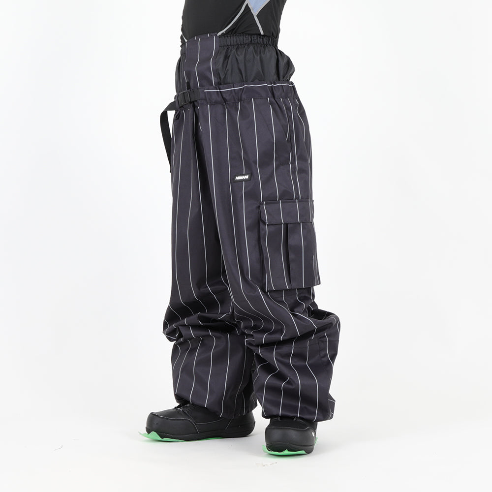 CARGO PANTS STRIPE BLACK