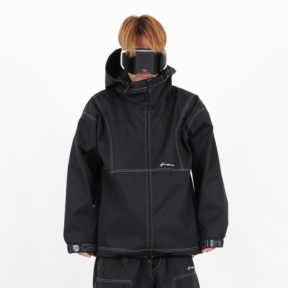 STITCH JACKET BLACK – HIMASS MANIA