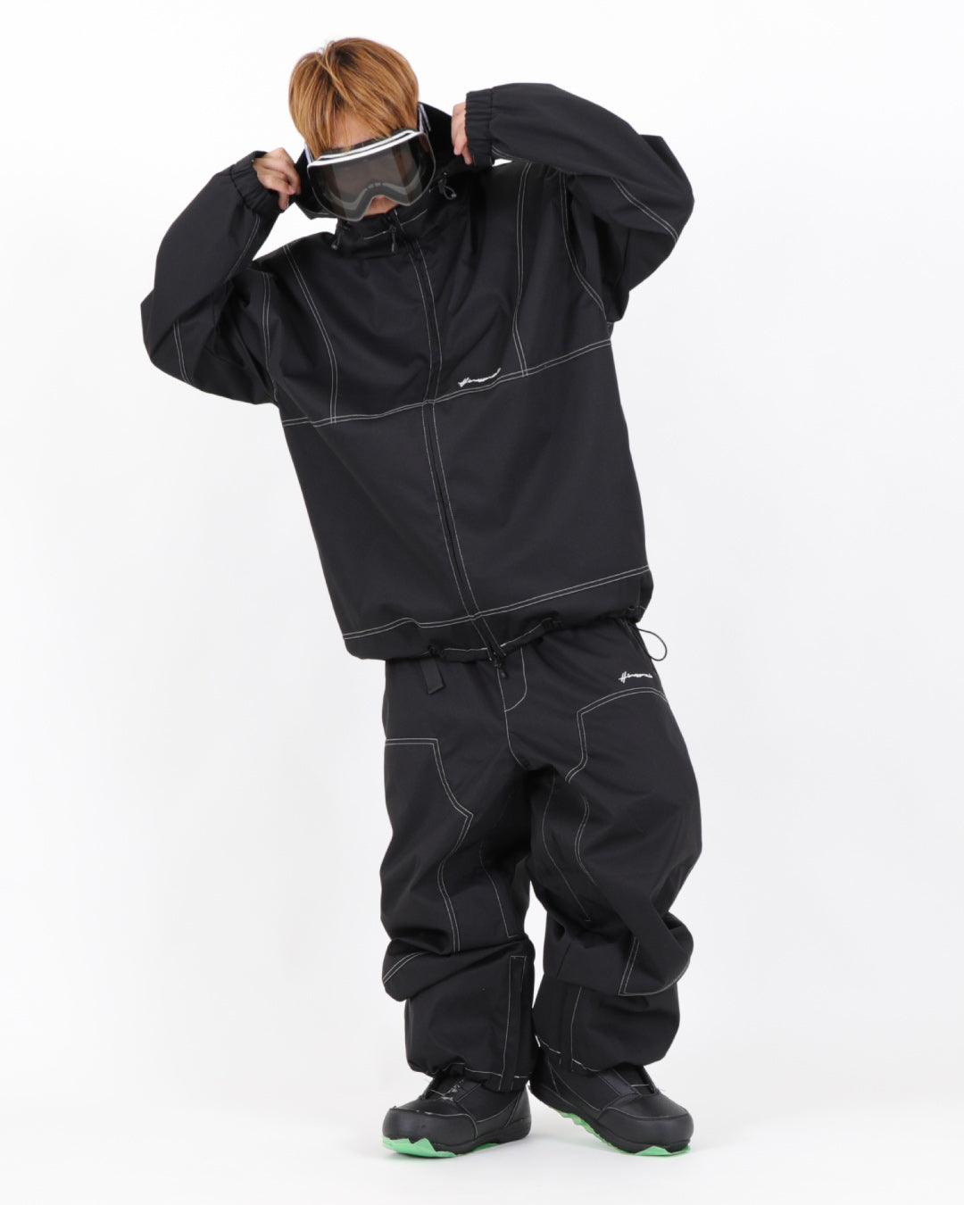 STITCH JACKET BLACK – HIMASS MANIA