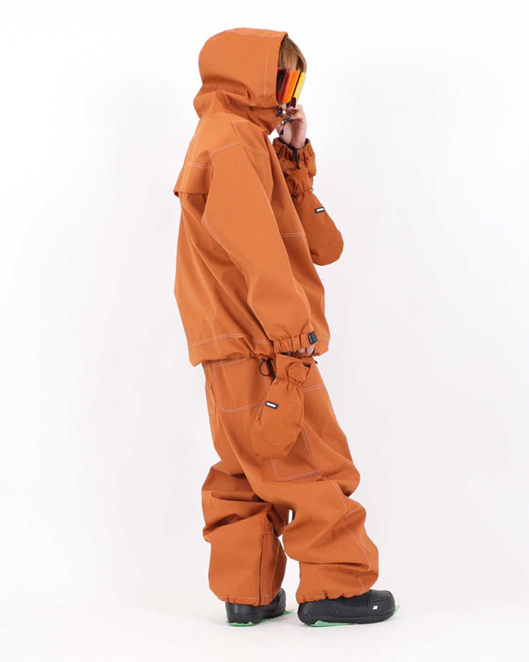 STITCH JACKET CARAMEL – HIMASS MANIA