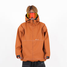Read the image into the gallery view, STITCH JACKET CARAMEL

