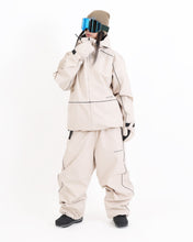 Read the image into the gallery view, REFLECTOR JACKET CREAM BEIGE
