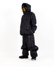 Read the image into the gallery view, CARGO JACKET STRIPE BLACK
