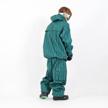 Read the image into the gallery view, CARGO JACKET STRIPE D.GREEN
