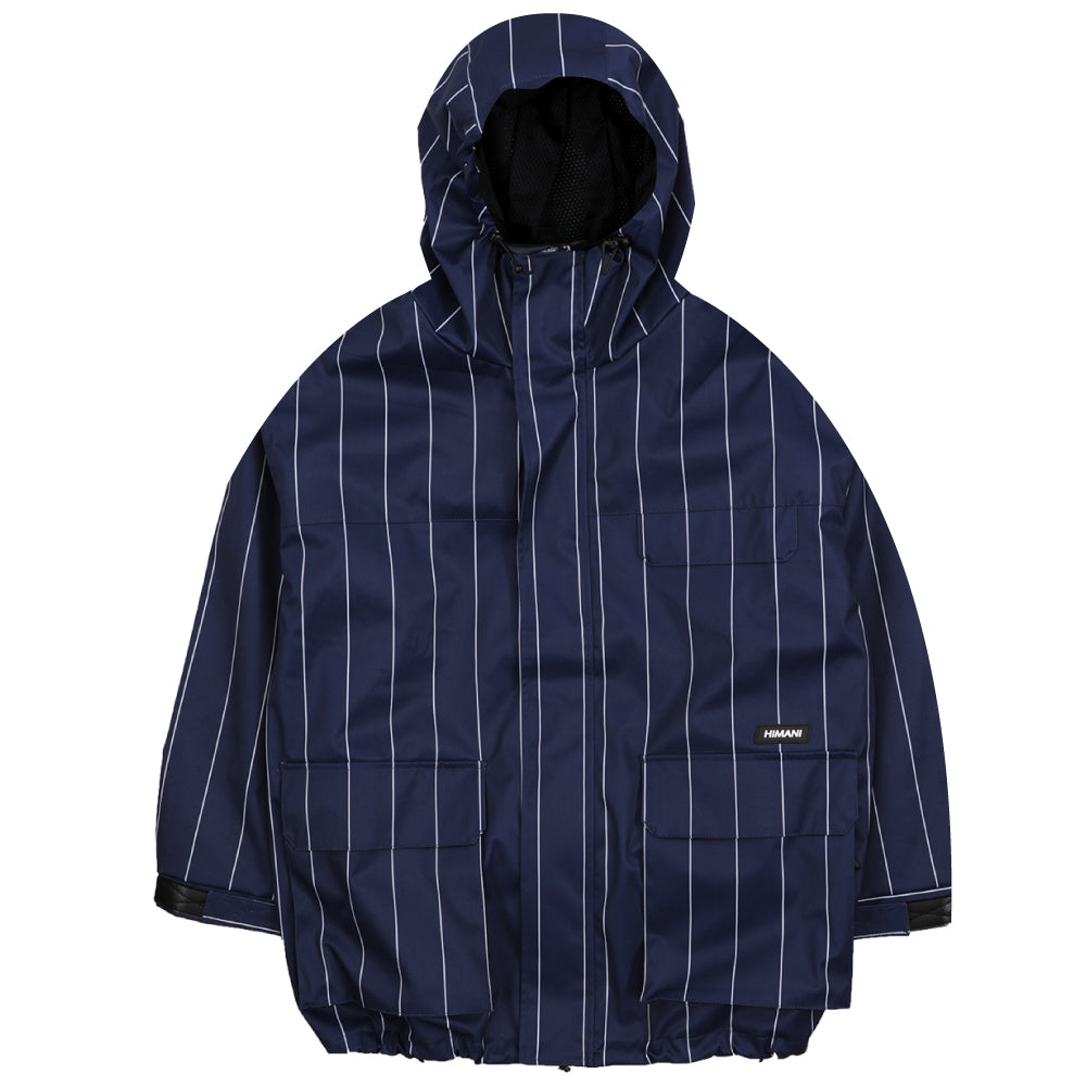 CARGO JACKET STRIPE D.NAVY