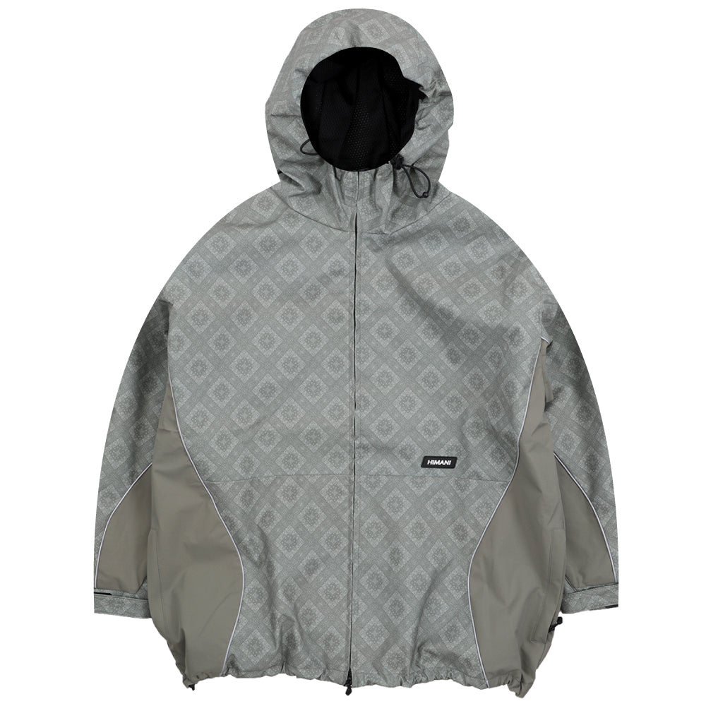 WAVE JACKET PAISLEY L.KHAKI L.KHAKI