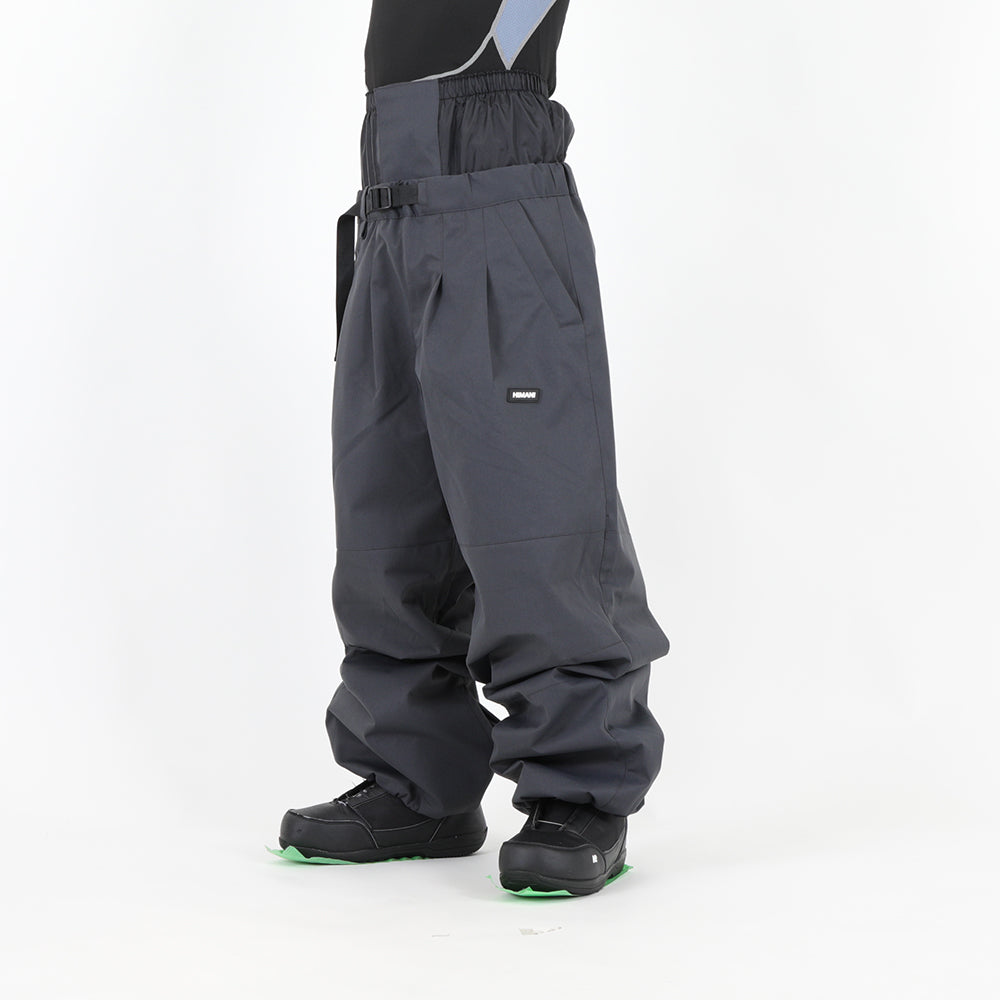 DOUBLE TUCK PANTS CHARCOAL