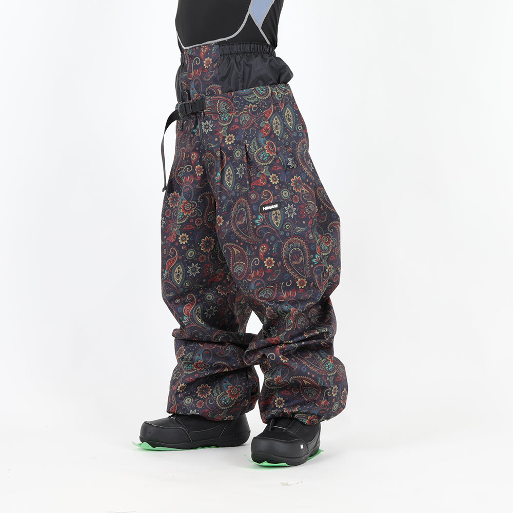 DOUBLE TUCK PANTS PAISLEY VINTAGE