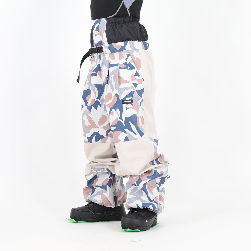 DOUBLE TUCK PANTS FLOWER