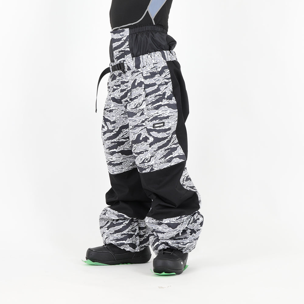 DOUBLE TUCK PANTS TIGER CAMO.W
