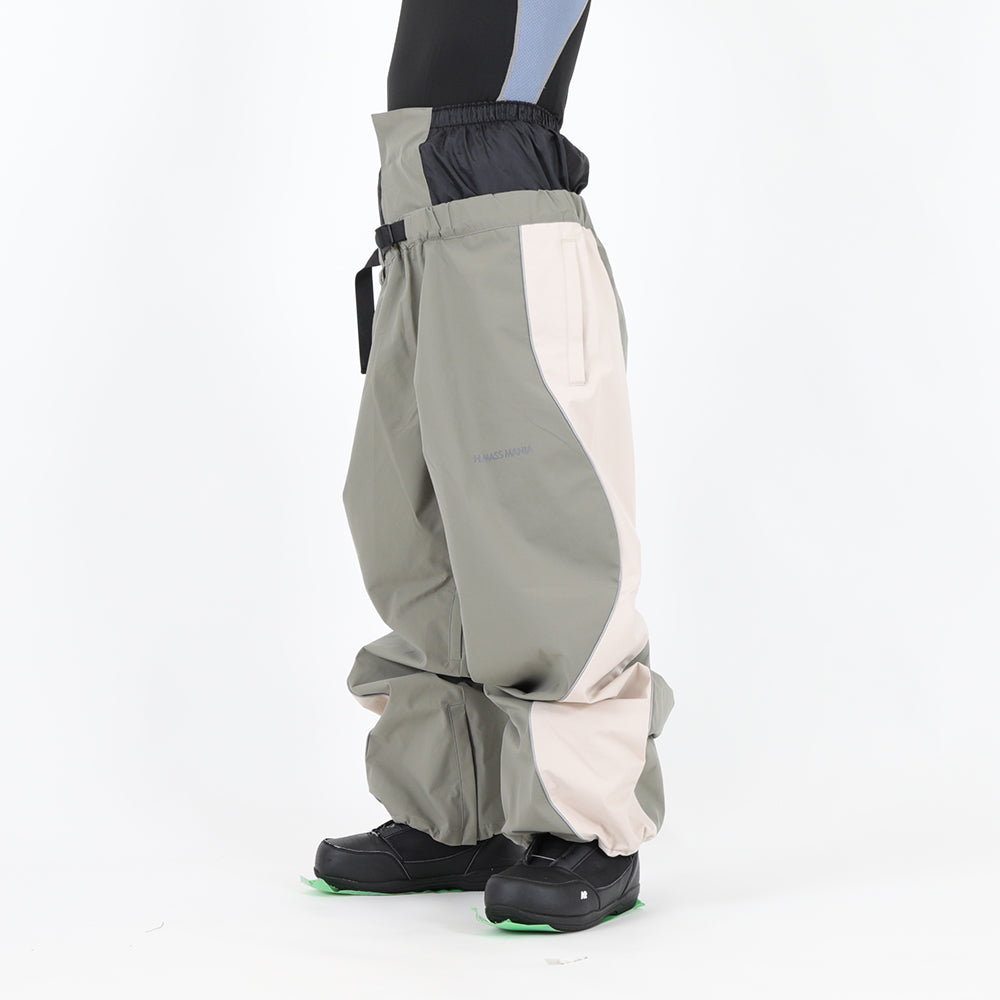 WAVE PANTS L.KHAKI CREAM BEIGE