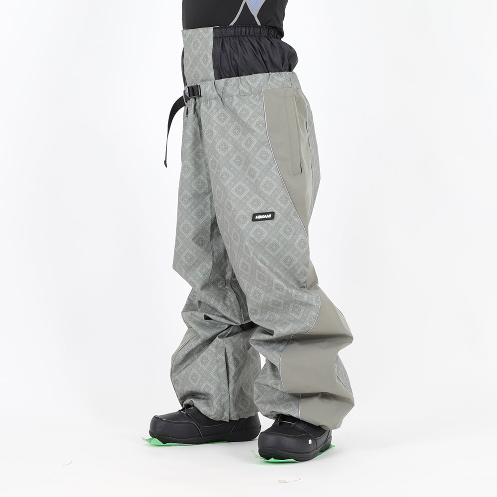 WAVE PANTS PAISLEY L.KHAKI L.KHAKI